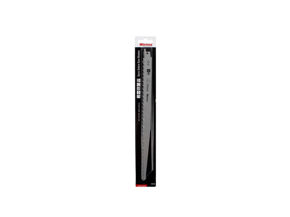 LIST TESTERE ZA UN.TEST. 300MM ZA DRVO SET 5 KOM WOMAX 73201501