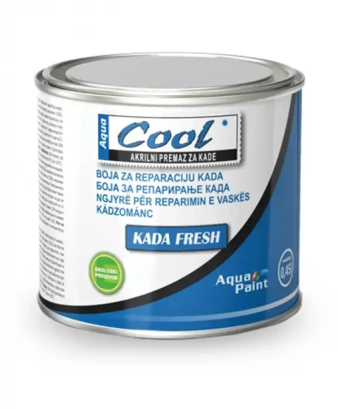 COOL Kada Fresh akrilni beli emajl premaz za obnavljanje i farbanje kada 0.45l Plana Promet Velika Plana