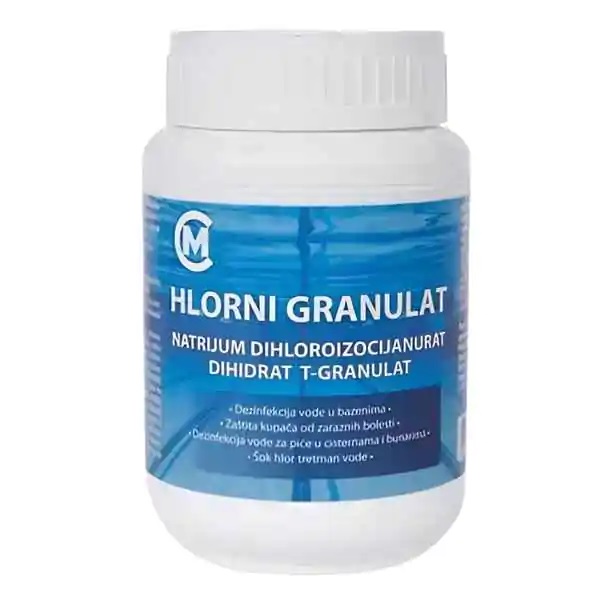 Hlorni Granulat za Bazene i Vodu za Piće 500g Sredstvo za Brzu Dezinfekciju