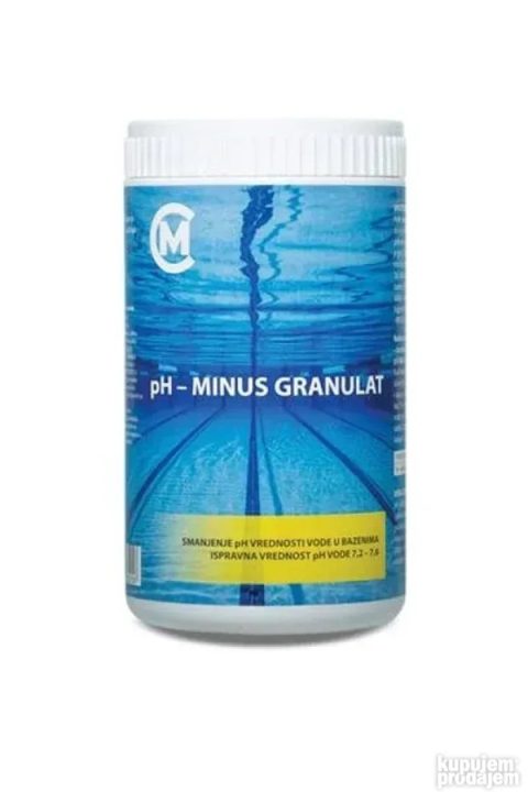 pH minus granulat za bazene 1.5kg u pakovanju Plana Promet Velika Plana